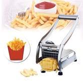Aparat de tăiat cartofi pai și legume, din inox, cu 1 formă de tăiere, Potato Chopper - DailyBox