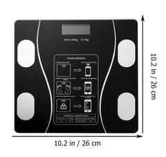 Cantar Corporal Smart cu Ecran Digital Iluminat