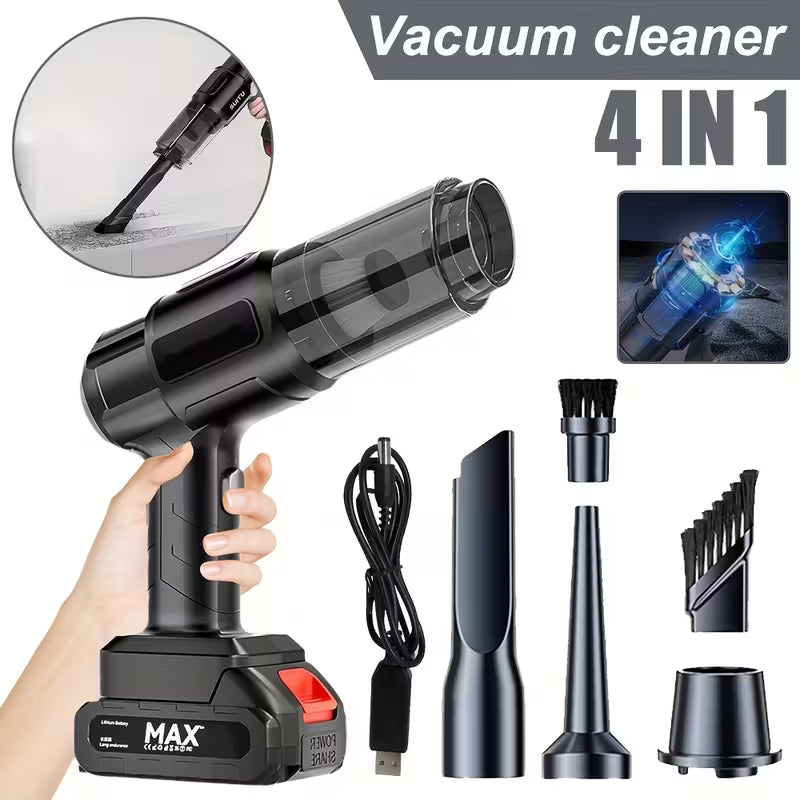 Aspirator si Suflanta cu acumulator 48v 4 in 1