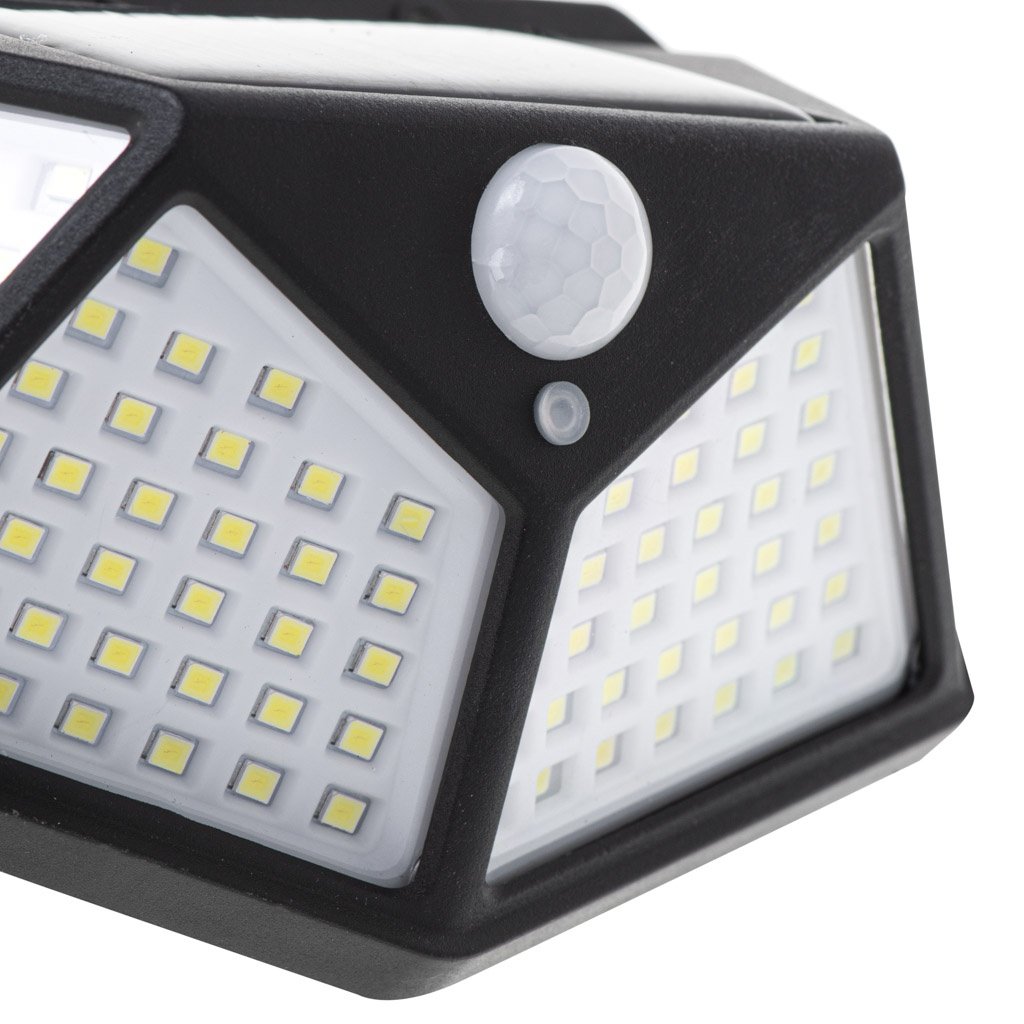 Lampa Solara cu 100 LED-uri si senzor de miscare