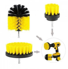 Set 3 perii curatare cu adaptor pentru bormasina/autofiletanta