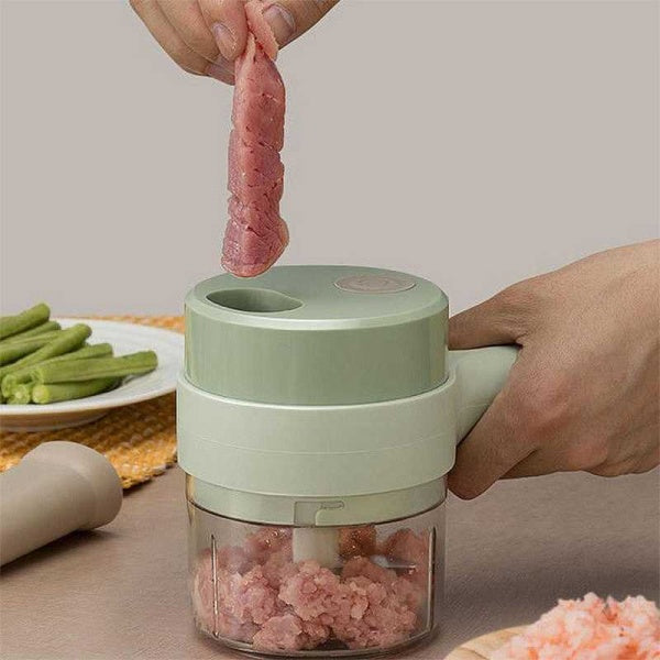 Tocator si maruntitor electric pentru alimente si legume 4 in 1 - DailyBox
