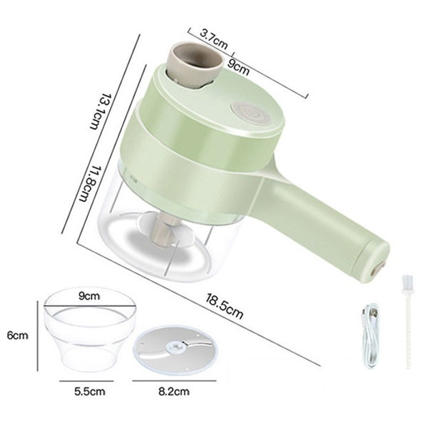 Tocator si maruntitor electric pentru alimente si legume 4 in 1 - DailyBox